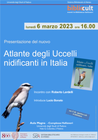 Locandina Atlante degli uccelli 