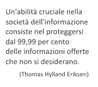 qualita' dell'informazione